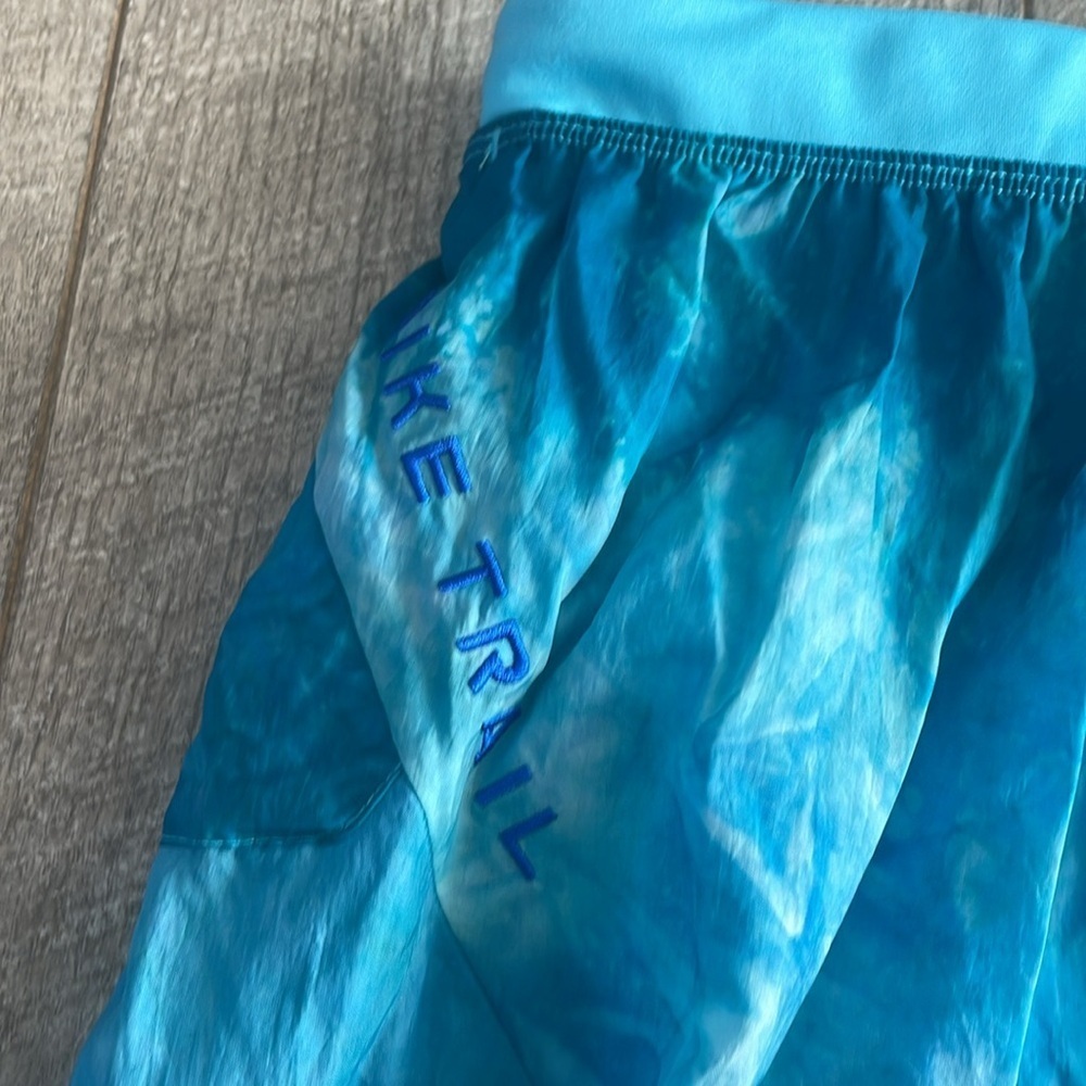 Nike Repel Dri-Fit Trail Running Blue Tie Dye Shorts Size Large - Picture 4 of 12